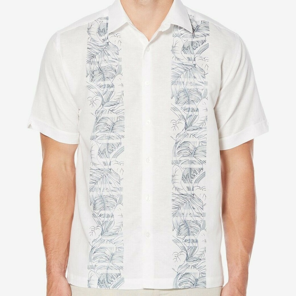 CUBAVERA MEN'S TROPICAL SHIRT- L